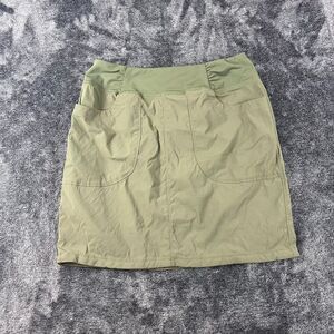Mountain Hardwear Women's M Green Skirt Pockets Tennis Golf Stretch Nylon